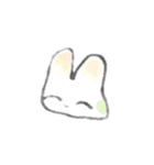 雨うさぎ（個別スタンプ：3）