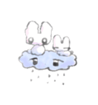 雨うさぎ（個別スタンプ：10）