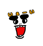 太眉顔スタンプ（個別スタンプ：34）