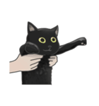 余分な長い猫（個別スタンプ：4）