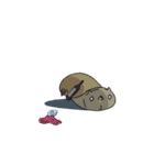 クセのあるヒヨコ達（個別スタンプ：9）