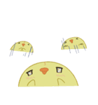クセのあるヒヨコ達（個別スタンプ：14）
