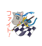 ネズミ忍者 忍ちゅう！熱血応援団の巻（個別スタンプ：2）