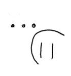 落書きおもち2（個別スタンプ：3）