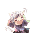 みならい魔女と子猫のスタンプ（個別スタンプ：12）