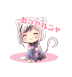 みならい魔女と子猫のスタンプ（個別スタンプ：14）