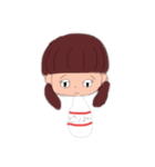 ピンみちゃん 基本の挨拶（個別スタンプ：3）
