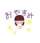 ピンみちゃん 基本の挨拶（個別スタンプ：7）