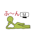 絵心のない20代が全力で書いたスタンプ（個別スタンプ：15）
