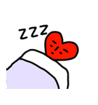 元気なハートさん 1（個別スタンプ：8）
