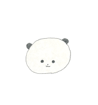 パンダの枕（個別スタンプ：1）