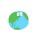 Earth・地球（個別スタンプ：3）