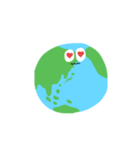 Earth・地球（個別スタンプ：5）