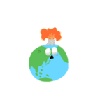 Earth・地球（個別スタンプ：6）