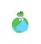 Earth・地球（個別スタンプ：8）