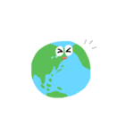 Earth・地球（個別スタンプ：9）