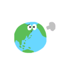 Earth・地球（個別スタンプ：17）
