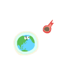 Earth・地球（個別スタンプ：19）