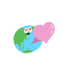 Earth・地球（個別スタンプ：22）