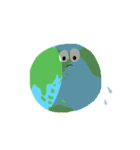 Earth・地球（個別スタンプ：23）