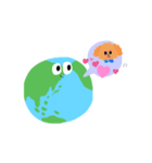 Earth・地球（個別スタンプ：24）