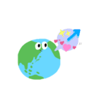 Earth・地球（個別スタンプ：27）