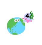Earth・地球（個別スタンプ：28）