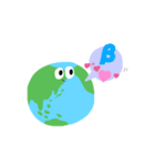 Earth・地球（個別スタンプ：31）