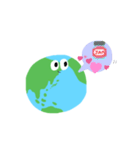 Earth・地球（個別スタンプ：33）