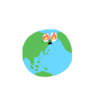 Earth・地球（個別スタンプ：34）