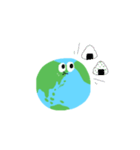 Earth・地球（個別スタンプ：35）