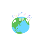 Earth・地球（個別スタンプ：37）