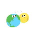 Earth・地球（個別スタンプ：40）