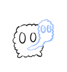 日常のもこもこ（個別スタンプ：8）