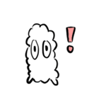 日常のもこもこ（個別スタンプ：9）