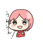 ふつーのおんなのこたち。（個別スタンプ：6）