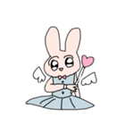 にらうさぎ（個別スタンプ：22）