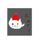 ここちゃんの丸猫スタンプ♫（個別スタンプ：6）