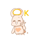 ハサミバニー（個別スタンプ：2）