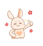 ハサミバニー（個別スタンプ：3）
