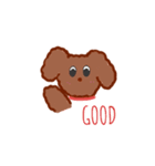 ワンちゃん HAPPYスタンプ（個別スタンプ：10）
