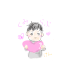 ♡くいしん坊コンビ♡（個別スタンプ：3）
