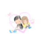 ♡くいしん坊コンビ♡（個別スタンプ：7）