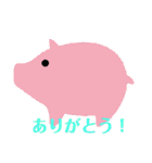 かわいいぶたさんスタンプ（個別スタンプ：38）