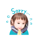 喜怒哀楽すぎる娘ちゃん^ ^（個別スタンプ：3）