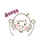 ふたばちゃんのゆるっとあいさつスタンプ（個別スタンプ：2）