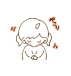 ふたばちゃんのゆるっとあいさつスタンプ（個別スタンプ：6）