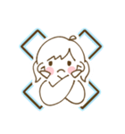 ふたばちゃんのゆるっとあいさつスタンプ（個別スタンプ：22）