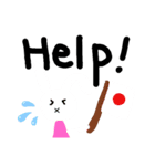 ねこちゃんとうさぎ（個別スタンプ：32）