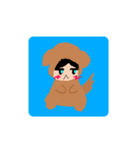 わんころとにゃんころとくまころ（個別スタンプ：1）